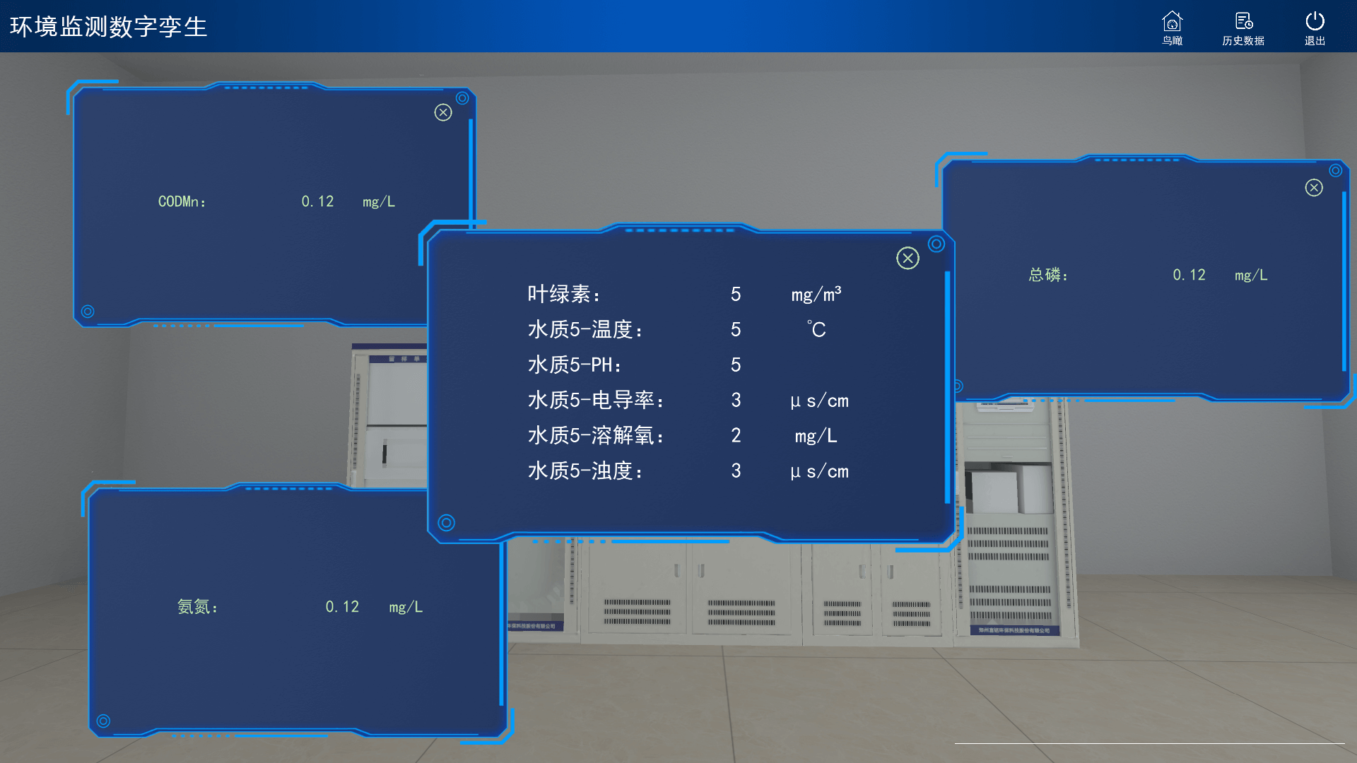 環(huán)境監(jiān)測(cè)數(shù)字孿生